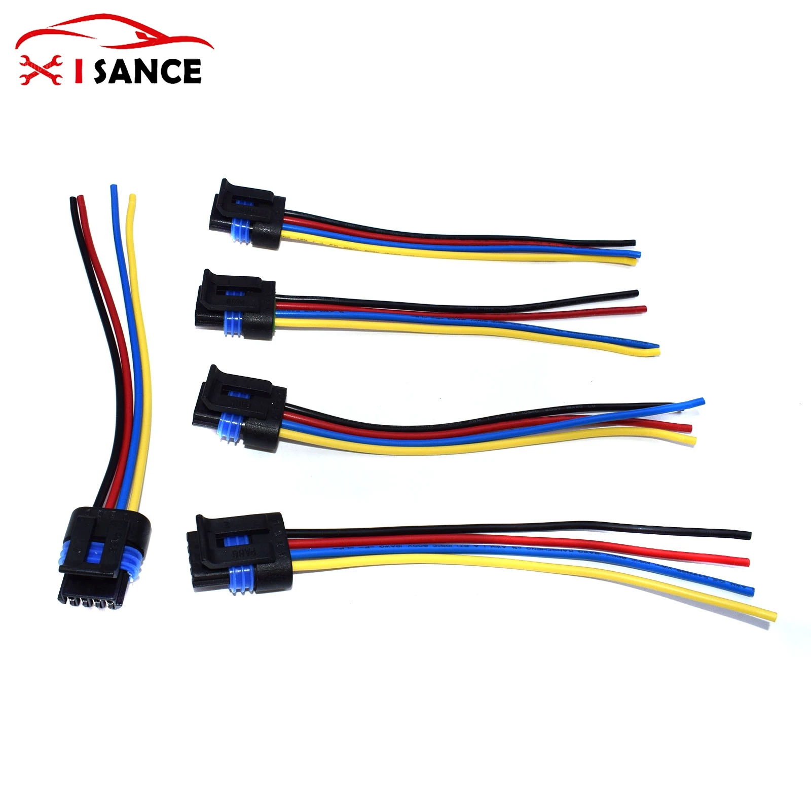 5Pcs Idle Air Control Pigtail Wiring Connector For Chevrolet Equinox Buick Rendezvous Cadillac G 3.4L 3.5L 4.3L 5.3L 88862215