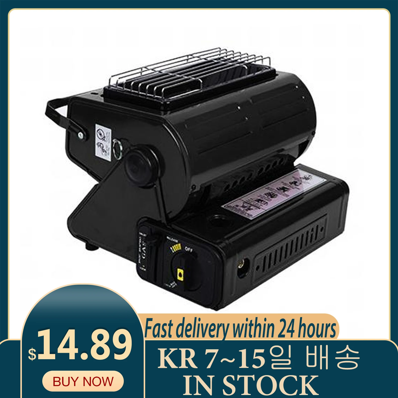 Aquecedor Fogão ALOCS 3 Em 1 - 5200 BTU Camping Portátil Barraca