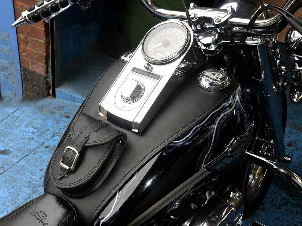 Кожаный чехол для Harley Softail Fatboy HERITAGE DELUXE PU TANK Panel с чехлом панель накладка нагрудник