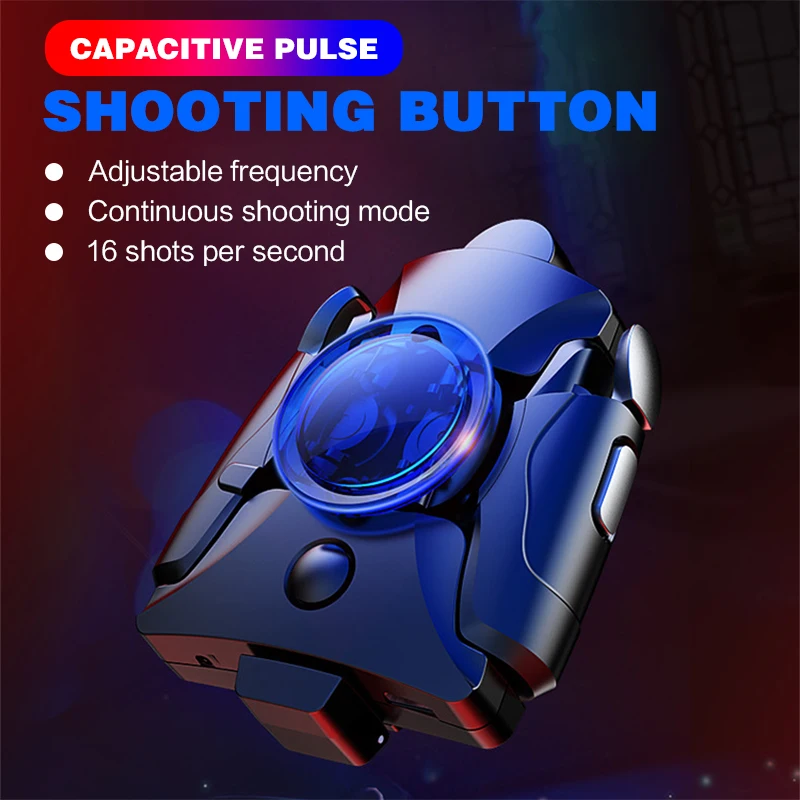  DATA FROG Mobile Phone Gaming Trigger L1R1Shooter Pubg Controller for PUBG Gamepad Game Turbo Fire 