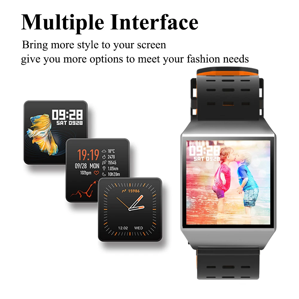 Beaulyn 2019 лет Smartwatch мужской Браслет Шагомер фитнес трекер кровяное давление
