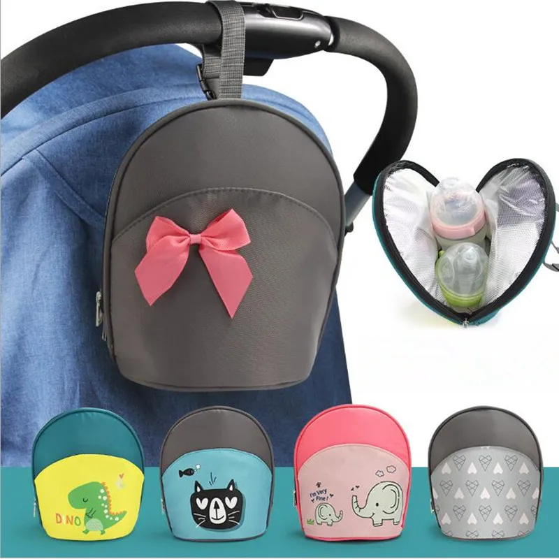 

Baby Stroller Bag Food Storage Thermal Breast Milk Storage Bag Mommy Picnic Food Snack Cooler Pram Bag Organizer Accessories