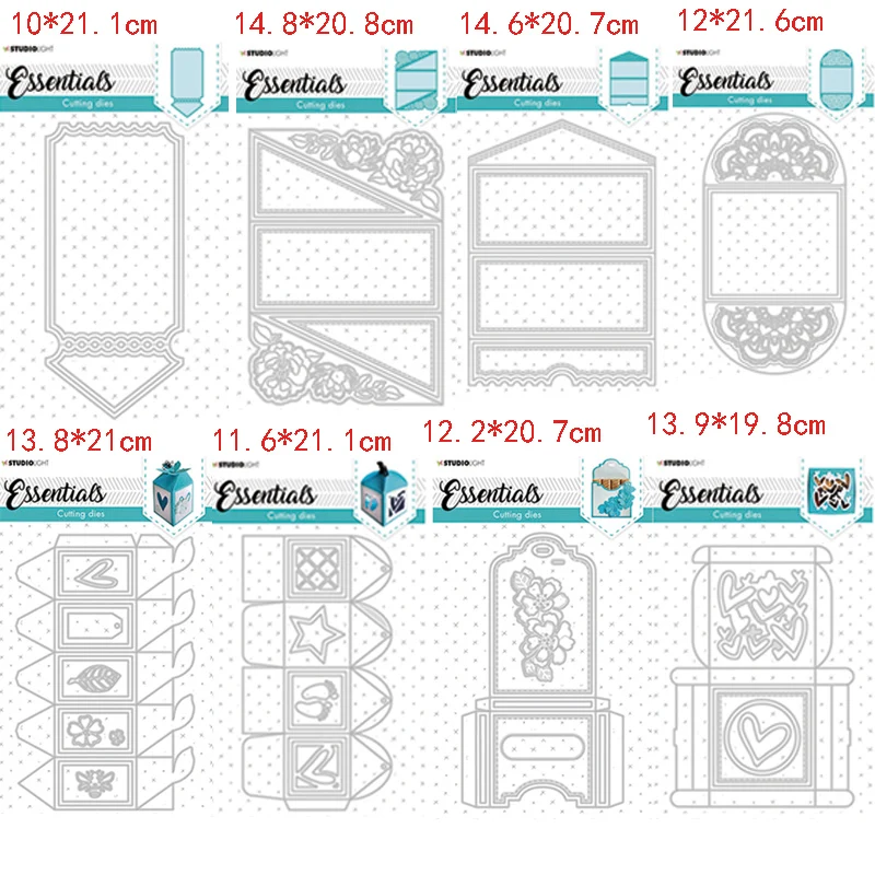 CH 2021 Новое поступление коробок металлический Трафаретный вырубной штамп 3D