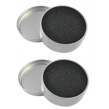 

2Pcs Eyebrows Makeup Brushes Solo Remover Eyeshadow Cleaner Box Makeup Brush Sponge Cleaning Boxes