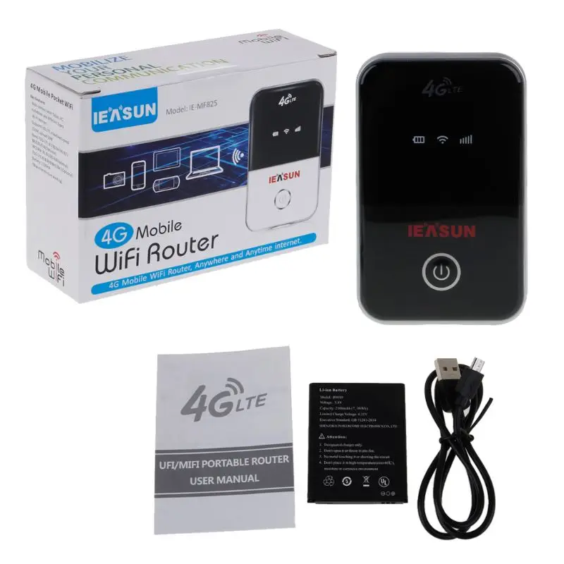  4G Wifi Router Mini Router Network Adapter Wireless Portable Pocket Wifi Mobile Hotspot Car Wi-fi R