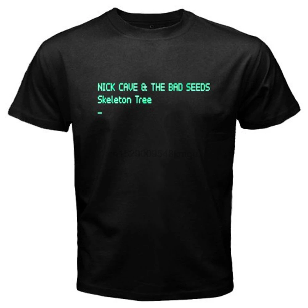 

New Nick Cave The Bad Seeds Skeleton Tree MenBlack T-Shirt Size S to 3XL Male Hip Hop funny Tee Shirts cheap wholesale