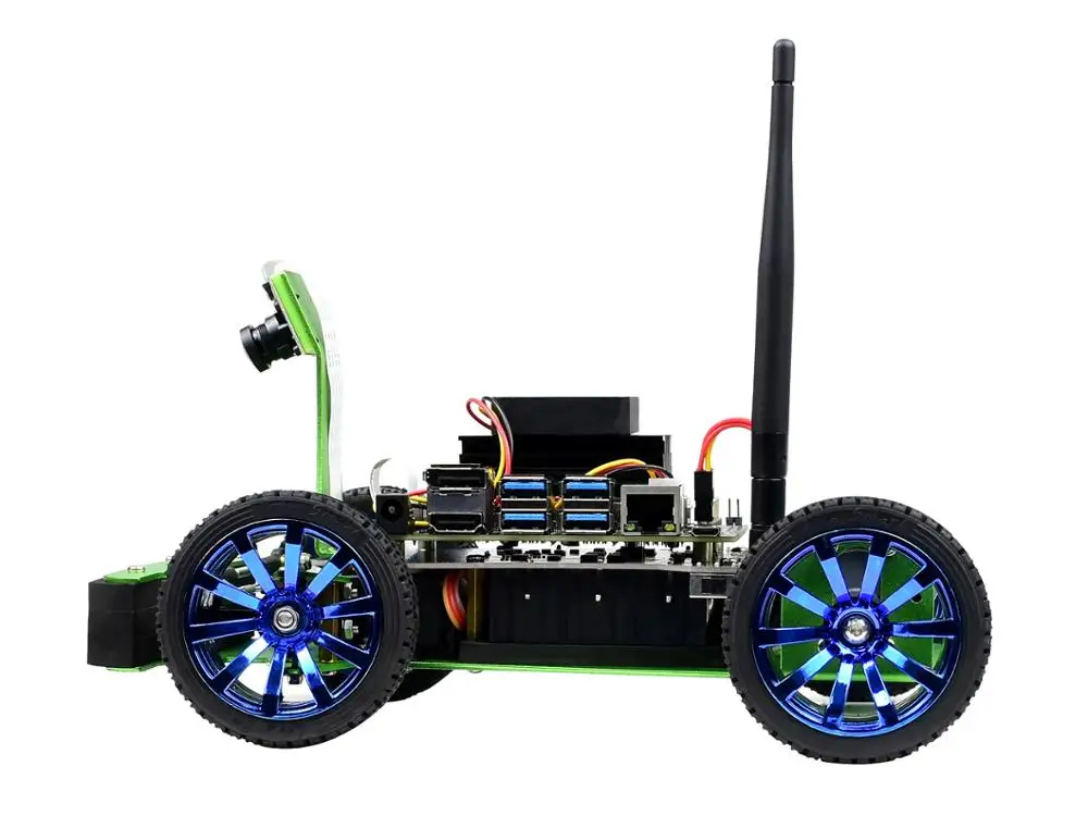 JetRacer AI Racing Robot Kit Acce работает от Jetson Nano глубокое обучение самостоятельное вождение