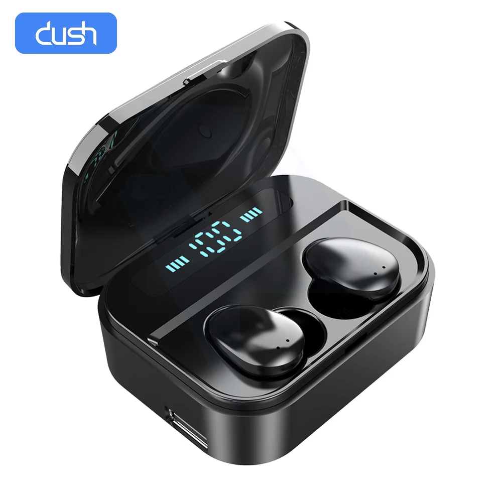 Беспроводная гарнитура DUSH TWS Bluetooth 5 0 Hi Fi мини спортивные наушники для бега