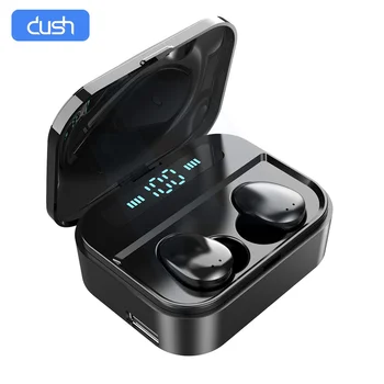 

DUSH Wireless Bluetooth 5.0 TWS Headset HIFI Mini Sports Running Earphone for Phones HD Call For Samsung iPhone Xiaomi Huawei