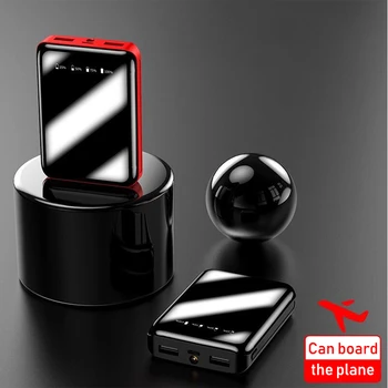 

For iphone6 7 8 xiaomi mi Portable Charger mini PowerBank 10000mAh Power Bank Dual USB Mobile Phone External Battery Fast Charge