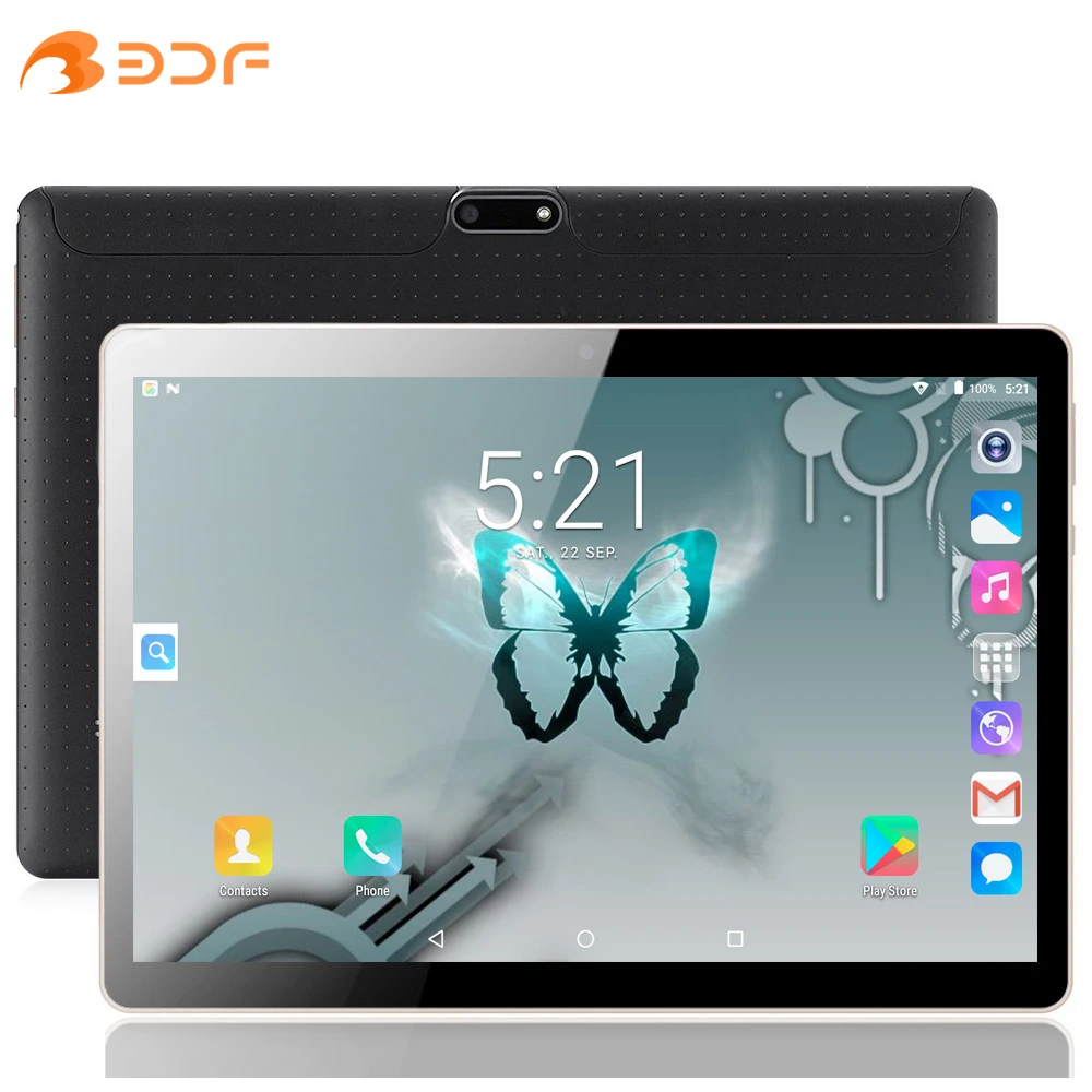 New Tablet Pc 10.1 Inch Octa Core Android 9 Google Play 3G Phone Call Dual SIM WiFi Bluetooth Android Tablets 4GB+64GB ROM