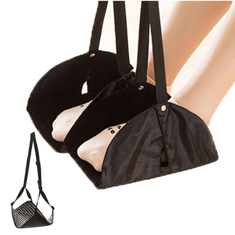 Airplane Footrest Hammock Memory Foam Foot Hammock Foot Hammock