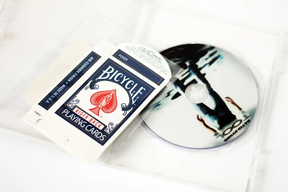 1 Набор Лучший карточный инструмент(трюк+ DVD) от Дэвида Стоуна магические трюки реквизит ментализм сцена улица крупным планом иллюзии комедии