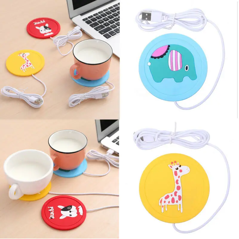 2020 1 шт. USB домашняя офисная изоляционная чашка коврик милый мультяшный