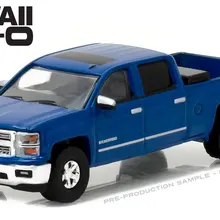 Зеленсветильник 1:64 2014 Chevro let Silverado Гавайский бутик из сплава