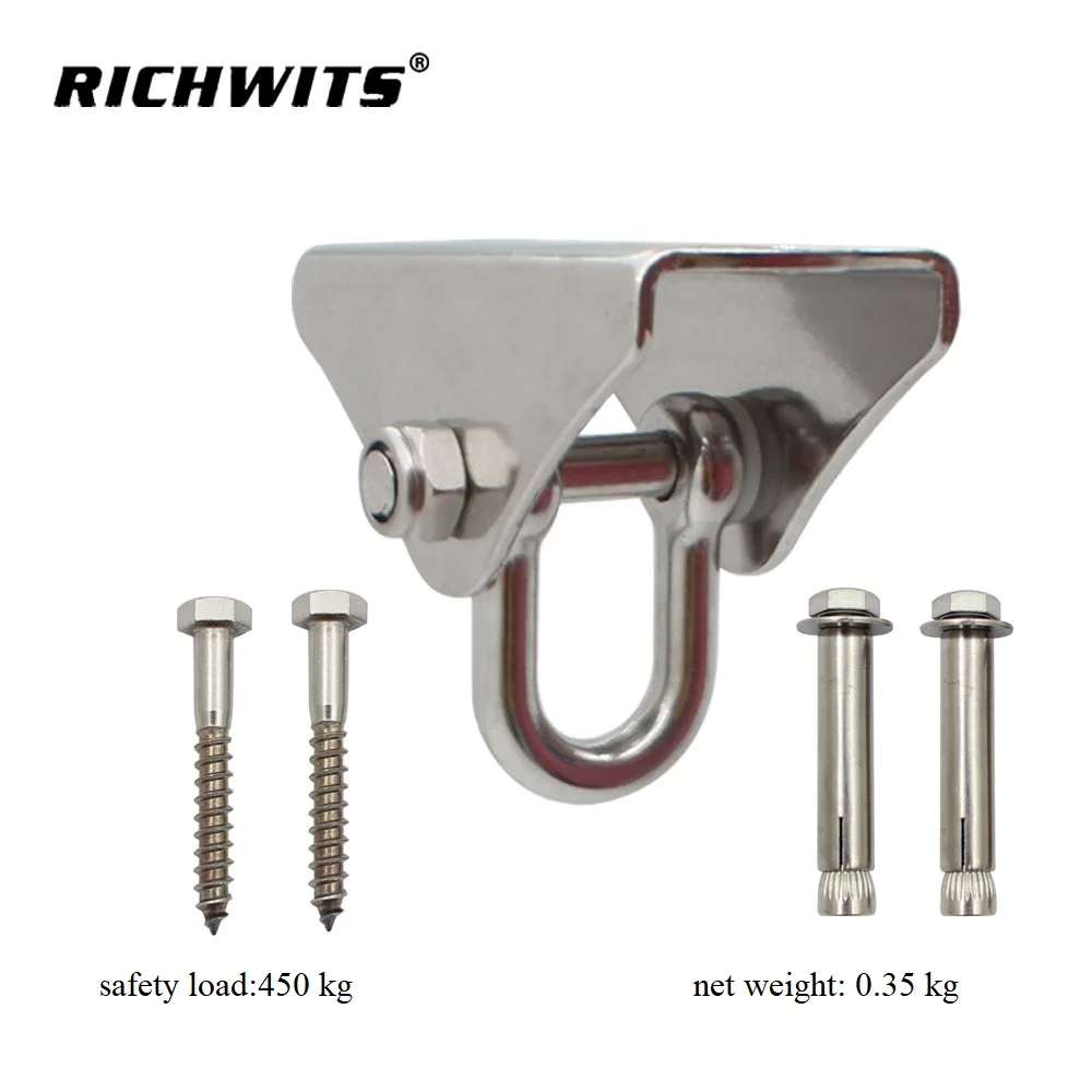 Factory Supply Stainless Steel Swing hangers  Ceiling Hook Hanging Hardware Kit for Punching Bags