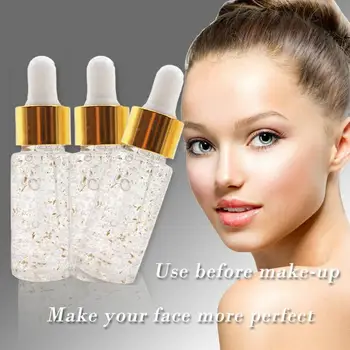 

24K Gold Brighten Moisturizer Beauty Oil Face Skin Makeup Base Primer skin care