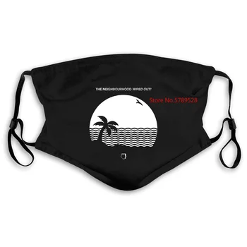 

Brand New Nhbd Neighbourhood Wiped Out Black Summer Hipster Summer Mens Mask women kid's PM2.5