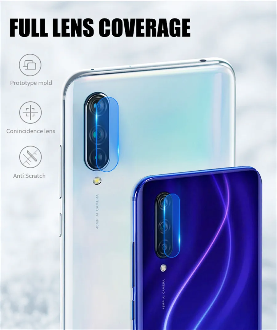 

10pcs Camera Lens Tempered Glass Back Protector for Xiaomi Mi A3 CC9 CC9e 8 9 SE A2 Lite 9T Redmi Note 7 6 K20 Pro Pocophone F1