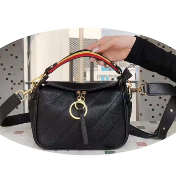 

real leather shoulder bag Genuine leathe large capacity bags cow leather totes Bags