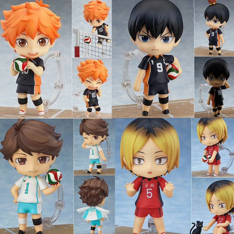 Экшн-фигурка из ПВХ высокого качества 10 см Shoyo Tobio Kenma Tooru 489 #563 #461 #605 # аниме некома