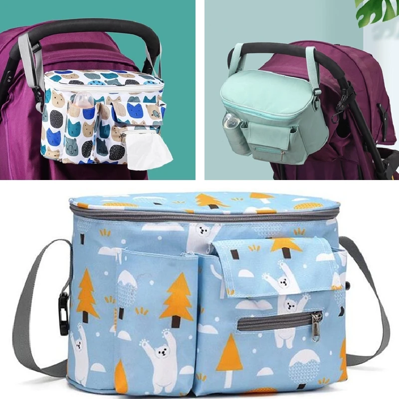Hot Item Stroller-Organizer Nappy-Bag Diaper Trolley Travel Large-Capacity Mummy Maternity EN1QExRow