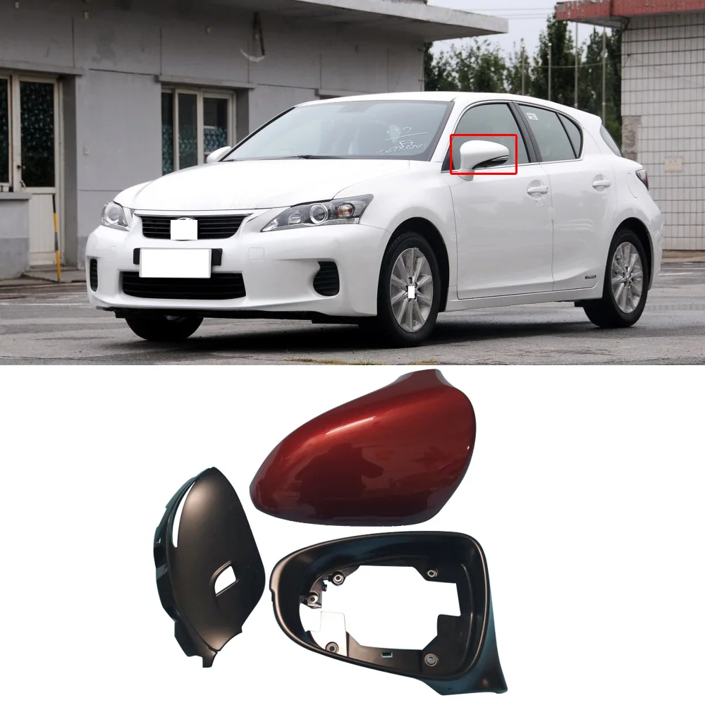 CAPQX 1 шт. для Lexus ES200 ES250 ES300H ES350 CT200H внешняя крышка зеркала заднего вида рамка
