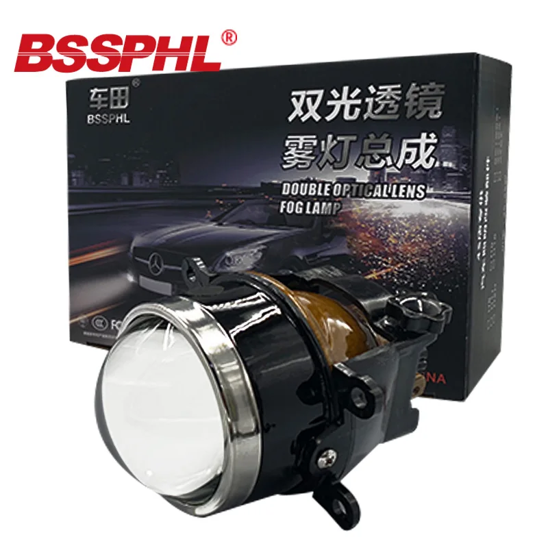 BSSPHL автомобиль HID биксеноновый прожектор противотуманной фары объектив дальнего света модифицированный для HONDA MAZDA/MITSUBISHI/NISSAN/OPEL/PEUGEOT/RENAULT