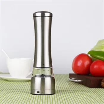 

Stainless Steel Pepper Grinder Manual Ceramic Core Black Pepper Mills Grinding Bottle Cruet Kitchen Tools Accessories