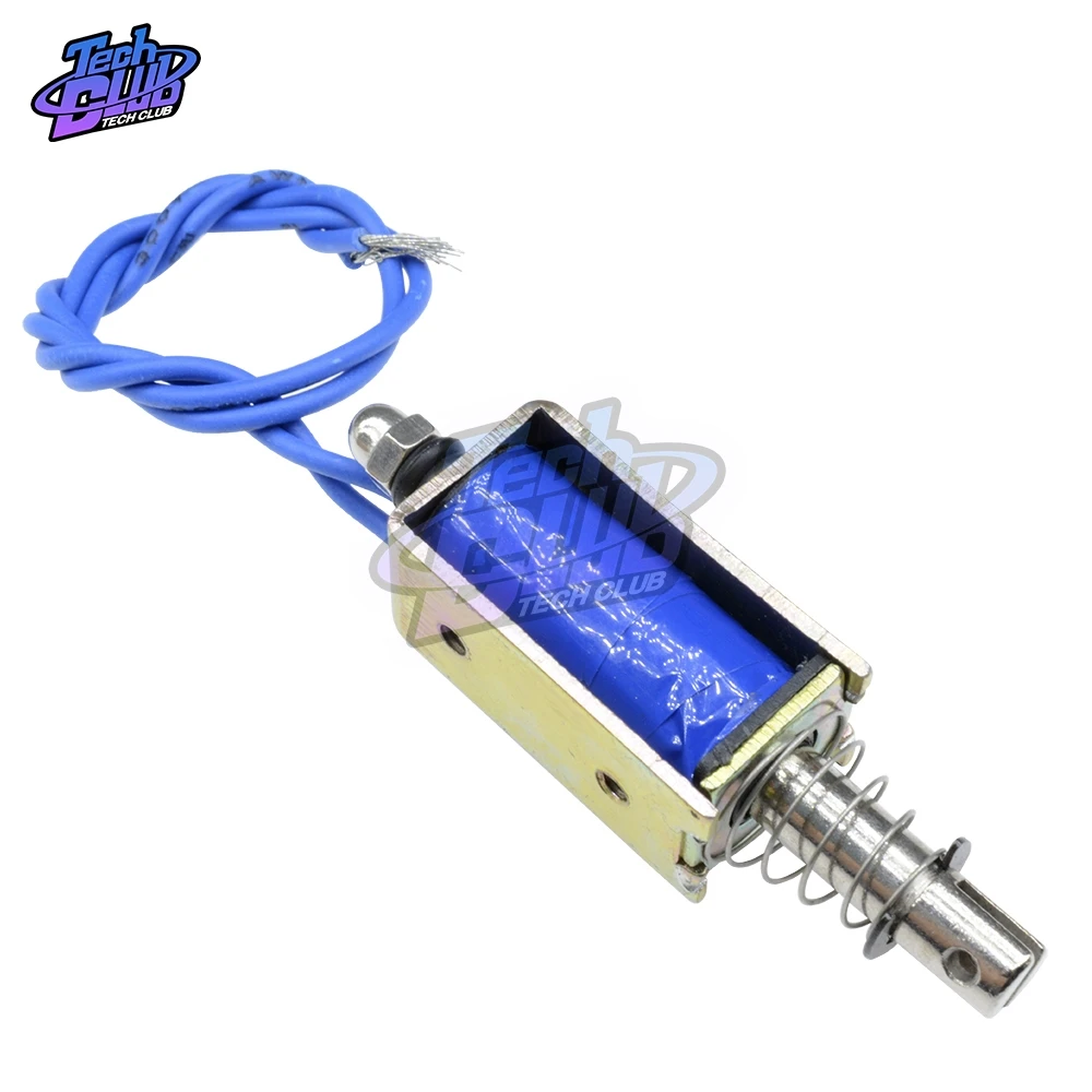 JF 0530B Электромагнит DC 6V/12V/24V 300mA 5N 10mm точный Pull Push Type Линейный электромагнитный