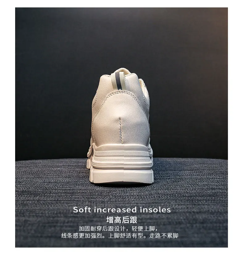 Fashion Sneakers Woman Breathable Womens Casual Shoes Outdoor Solid Colors Autumn Platform Shoes Light  White Shoes New Arrival