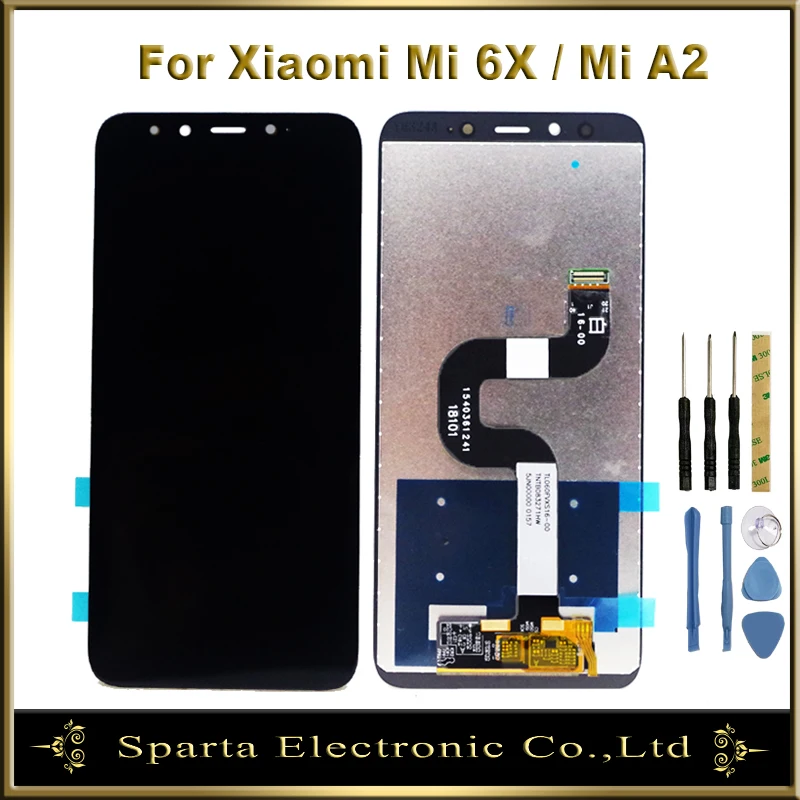 

For XiaoMi Mi A2 MIA2 LCD Display Screen With Touch Screen Panel Assembly Display For XiaoMi 6X lcd