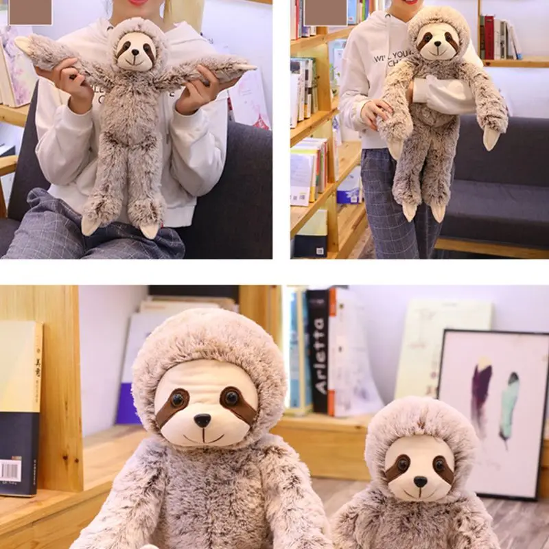 Sloth Plush Toys Cute Stuffed Animal Doll Party Home Decor Birthday Gifts R7RB 2