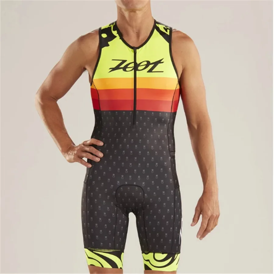 ZOOT Триатлон Велоспорт Джерси Ropa Ciclismo skinsuit мужской компрессионный велосипедный Джерси Спортивная одежда для верховой езды без рукавов велосипедная одежда