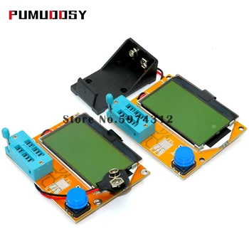 

ESR Meter Mega328 Transistor Tester Digital V2.68 ESR-T4 Diode Triode Capacitance MOS/PNP/NPN LCR 12864 LCD Screen Tester
