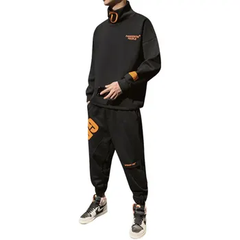 

Man Tracksuit Cotton for Spring Autumn Hooded Mens Designer Tracksuits Hip Hop Tuta Sportiva Uomo Men Two Piece Set Solid HH50TZ