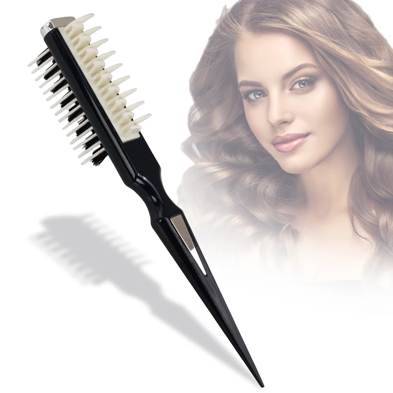 

New Hair Style Comb Instant Hair Volumizer Professional Curly Fluffy Hair Styling Shark Back Combing Brush Volumia Style Comb