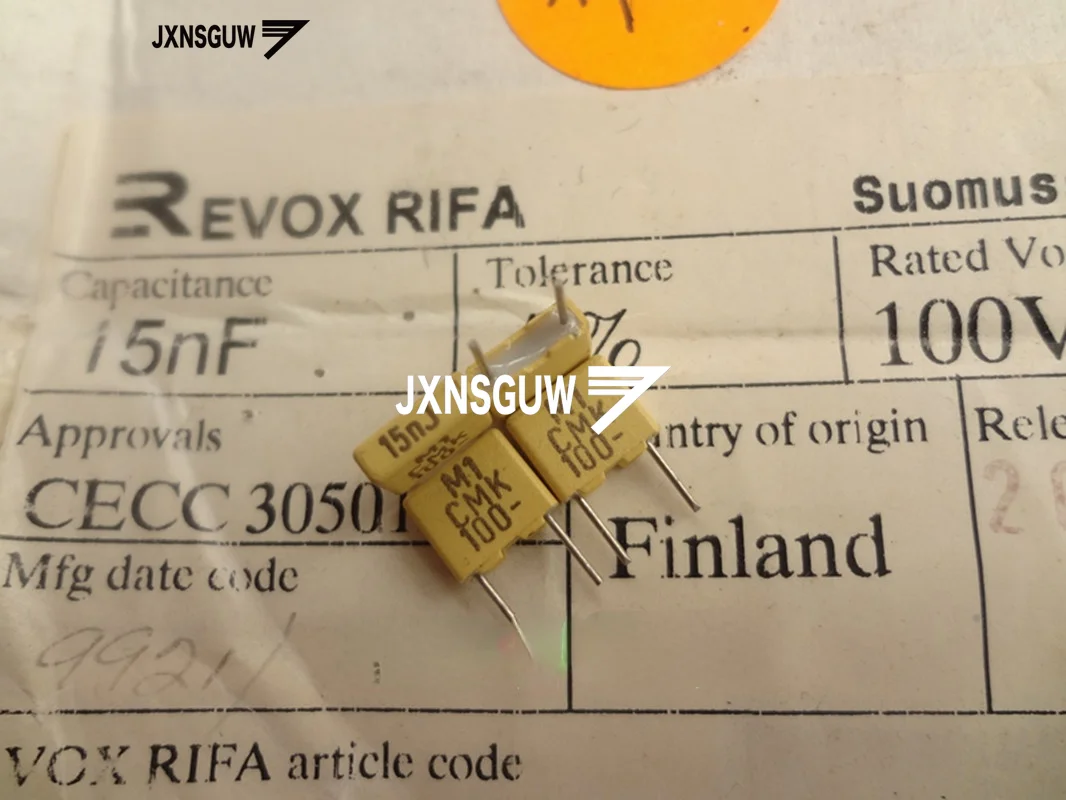 Новинка оригинальный пленочный конденсатор EVOX RIFA CMK 0 015uf100v P5 мм 153/100 в 015 МКФ 100 15N 153