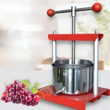 Ручная машина для прессования сока домашняя соковыжималка из нержавеющей стали медленная соковыжималка для ручного прессования вина Manor фруктовый соковыжималка