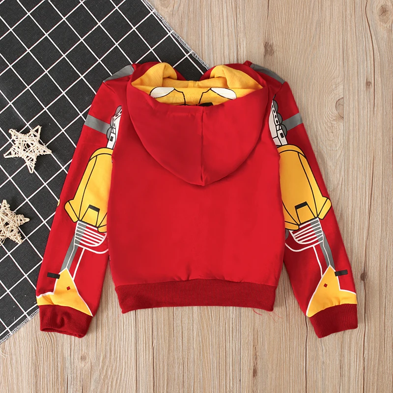 Толстовки для мальчиков Марвел из Мстителей супергерой Железный человек Тор Халк Капитан Америка свитер Человек-паук для мальчиков Дети мультфильм куртка 2-7T