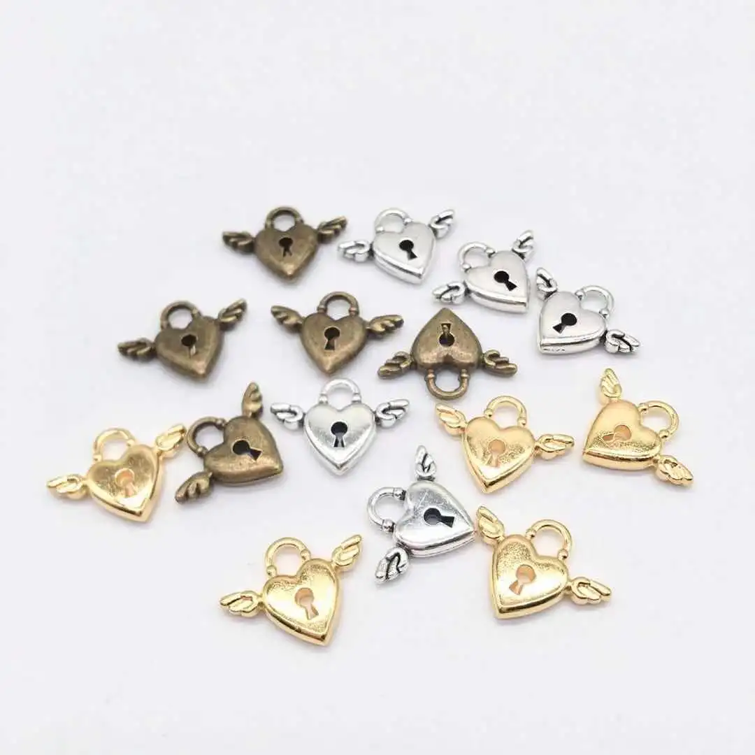 

25 шт., винтажные металлические подвески