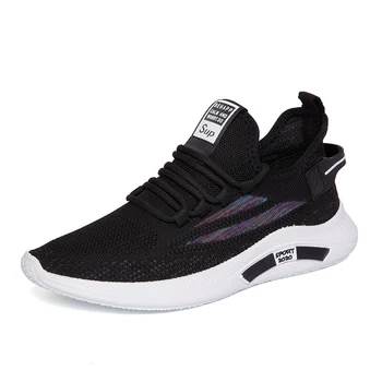 

Breathable comfortable casual footwear high quality wear-resistant shoes fashion mesh sneakers men zapatillas hombre deportiva