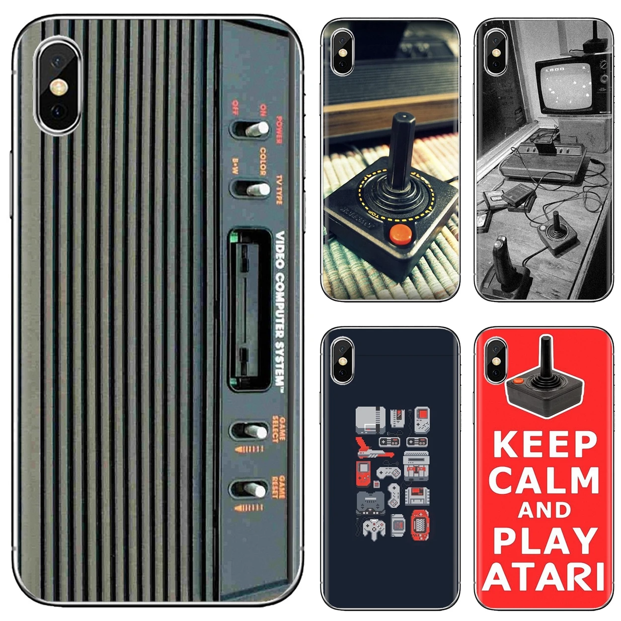 Slim Silicone Soft Phone Cover Atari 2600 Console Old School For Xiaomi Mi A1 A2 A3 5X 6X 8 9 9t Lite SE Pro Max Mix 1 2 3 2S | Мобильные