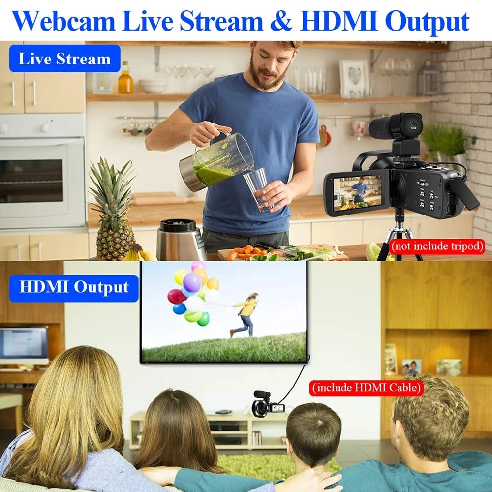 NEW Product Digital Video Camcorder for Youtube 4K