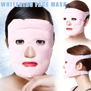 

Beauty Face-lift Mask Tourmaline Magnetic Therapy Massage Moisturizing Reusable Face Mask Man High Quality Face Care A7