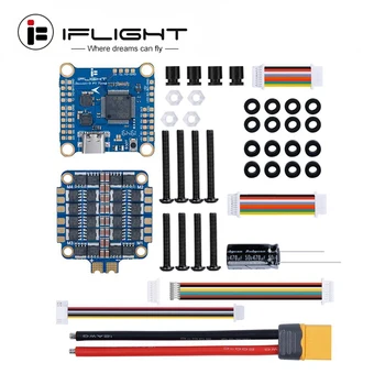 

iFlight SucceX-D F7 TwinG Stack with SucceX-D F7 TwinG V2.1 FC/SucceX 50A 2-6S BLHeli_32 4 in 1 ESC for HD FPV RC Drone System
