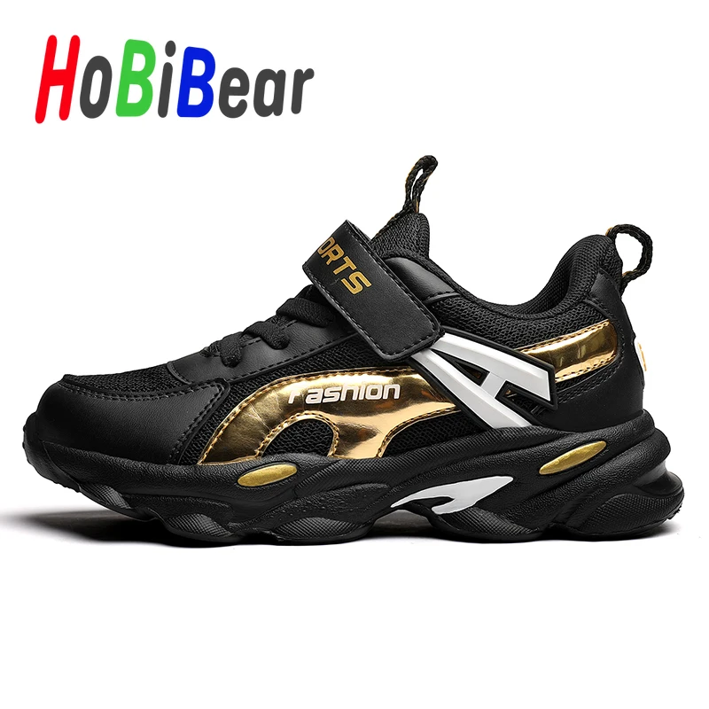 

HOBIBEAR Autumn Children Sneakers for Boy Different Colors Boys Running Shoes Non-Slip Kid Casual Shoes Fashion Teenage Trainers