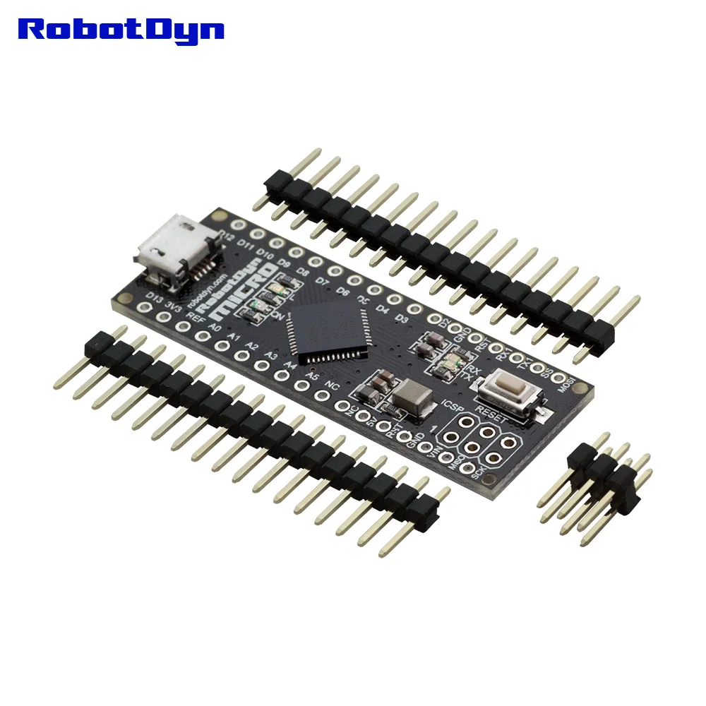 Micro UNSOLDERED Micro ATmega32U4(5 В, 16 мГц). Контакты распаян. Совместимость с Arduino Micro и Leonardo - Цвет: Micro UNSOLDERED