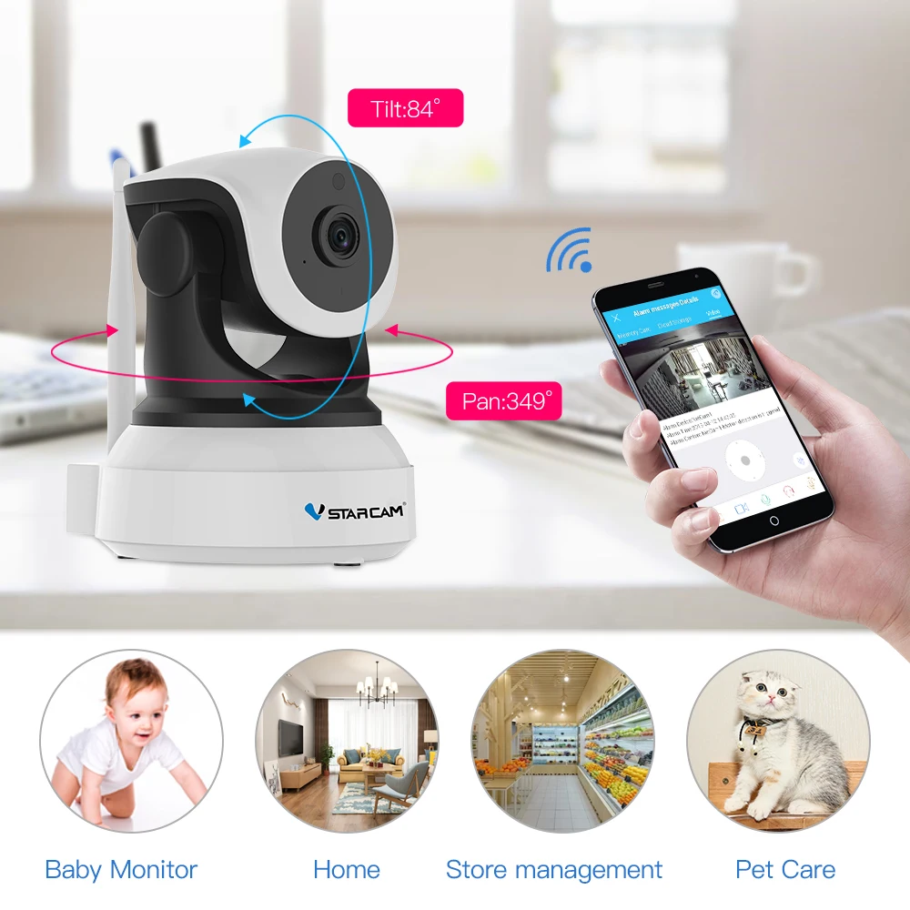 Vstarcam Piangere Detection 1080P Hd Senza Fili di Sicurezza Macchina Fotografica Del Ip di Wifi Ir
