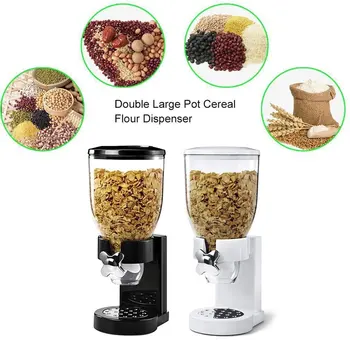 

One Head oatmeal machine barrel Cans Home Filter cereal separator Storage Jar Food Sealed Dry Container Moisture-Proof Kitchen
